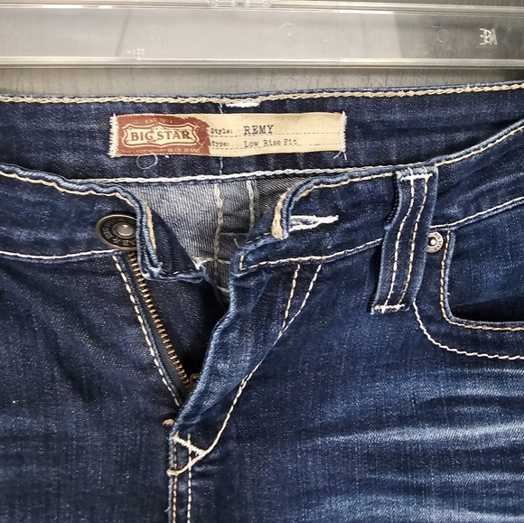 Big Star Remy low rise dark wash jeans Size 28 - Picture 2 of 3